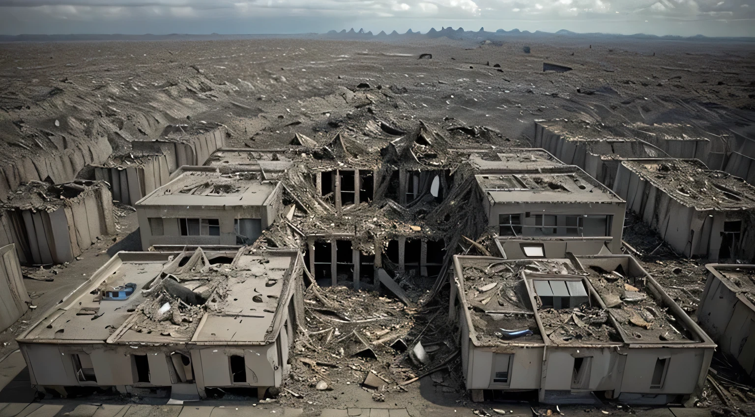 places in catastrophes destroyed places end of the world
