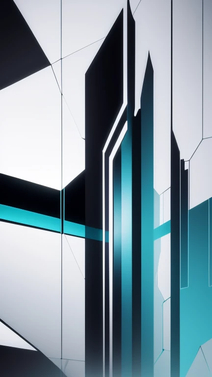 stylized contemporary abstract digital wallpaper background screensaver