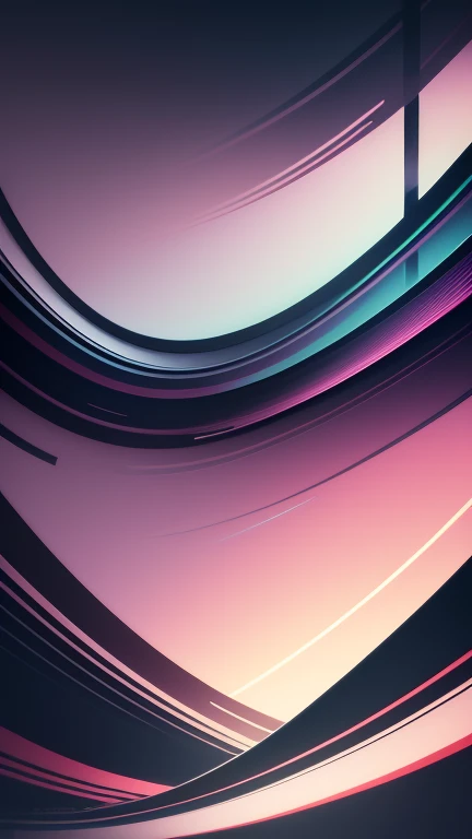 stylized contemporary abstract digital wallpaper background screensaver