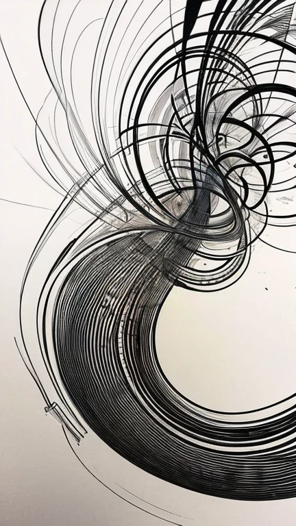 smoke、abstract drawing、beautifl lines