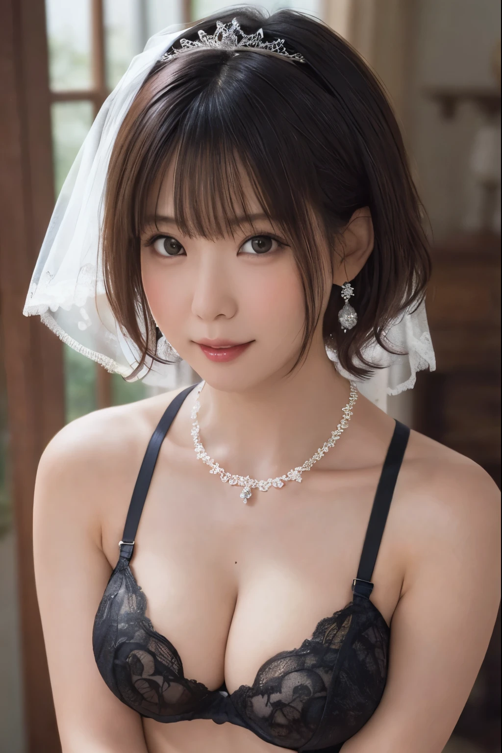 Top quality, realistic, very delicate and beautiful, RAW photos, professional lighting, face lighting, depth of field, single focal, ((Best Quality, 8k, Masterpiece:1.3))), Crisp Focus: 1.2、(Layer Cut, Big:1.2), Beautiful Woman with thicc Figure: 1.4、thicc Abs:1.2、Wet Body:1.5、Highly Detailed Face and Skin Texture、Detailed Face、Detailed Eyes、Detailed Lips、Double Eyelids, 70mm, bokeh, ultra realistic, looking at the camera, 1girl, middle body shoot, women full body, Japanese face, MILF, 50 years old in hijab, hijab, laced hijab, bride hijab, earrings, left and right earrings, queen crown, crown, white crown, ring, wedding ring, photoshoot, dark room, in dark room, sadistic face, wink, moles, thick neck, thicc, side boob, large breasts size, visible nipples, big areolas, lingerie, black lingerie, bride lingerie, black lingerie, bride lingerie, laced lingerie, leotard, stocking, black stocking, bride stocking, laced stocking, wet body, pregnant, tattoo, womb tattoo, succubus tattoo, fertilized tattoo, formal pose, symmetrical pose, sassy pose, hand in face pose, finger in face pose, hand in cheeks pose, finger in cheeks pose, standing pose.
