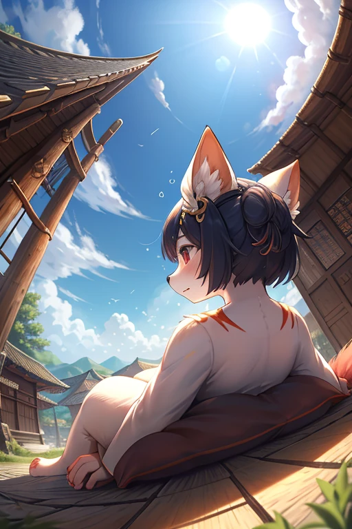Unrealistic Perspective , dynamic angle , rule of thirds Layout , Bokeh , dynamic action , realistic hairy fur , round face , moist round eyes , Swollen cheeks , hair ties , Short stature , accidents , Happenings , sensational , front view , top view , back view , side view , from above , from below , Joy, anger, sorrow, and happiness , Pleasure , Pain , sit , standing , lying down , lying back , squad , jump , Fluttering in the wind , zoom blur , Spring, Summer, Autumn, Winter , Wide angle, fisheye, telephoto , The pain of separation , Pain of meeting with hatred ,
Heian period, Onmyoji , Under the Ritsuryo system of ancient Japan, this was one of the government positions in the Bureau of Onmyo of the Ministry of Central Affairs, and referred to those who were appointed as technical officials (technical officials) responsible for divination and geomancy using Onmyodo based on the Yin-Yang and Five Elements philosophy. In the Middle Ages and early modern times, it referred to those who performed private prayers and divination in the private sector.