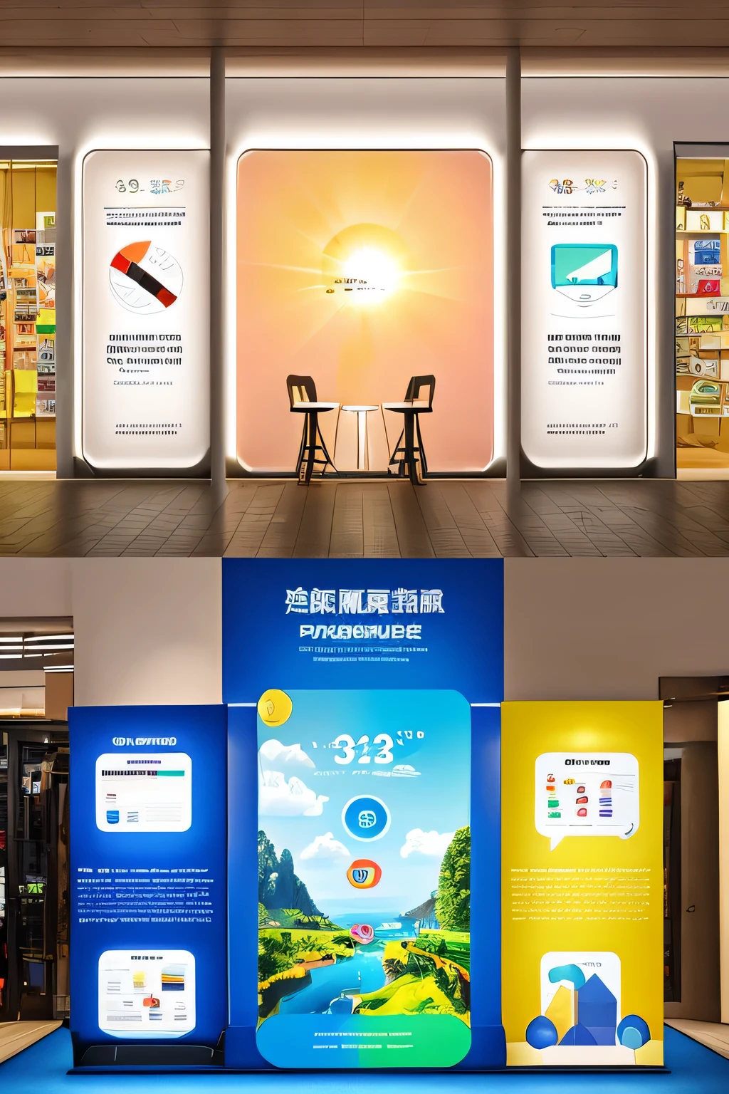 Combine the target group’s pain points and usage scenarios，The goal is to encourage people around you to download the iFlytek Spark APP，Create a single poster or a series of posters，Overall Tonality Technology、Trendy、Sunlight、vitality。