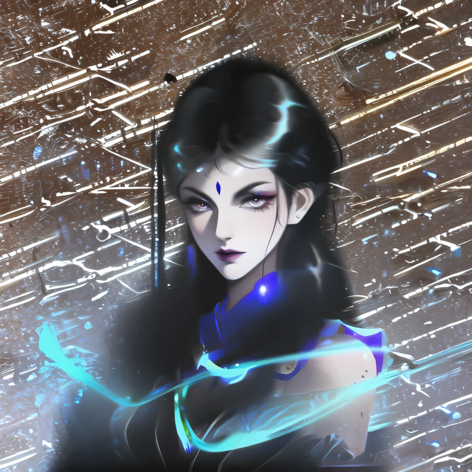 Black Hair, Surrealism, 8K, Super Detail