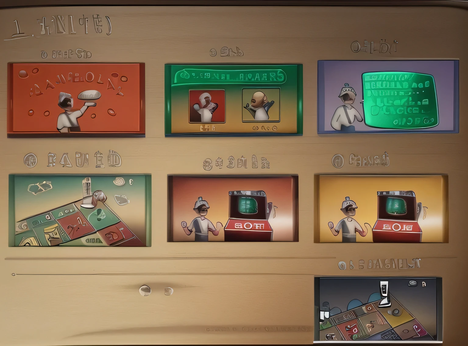 This is the Monopoly game interface