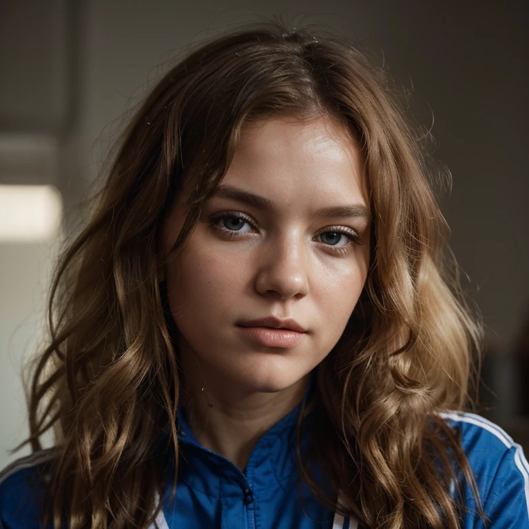 Un superbe portrait en couleur complexe de (femme:1), composition de personnages épique, curly hair, blond, par Ilya Kuvshinov, alessio albi, nina masic, Sharpness, natural lighting, diffusion souterraine, F2, 35mm, Grains de films,(photorealistic:1. 4),(8k, Photo brute:1. 2), (Best quality:1. 4),(ultra haute résolution:1. 2),