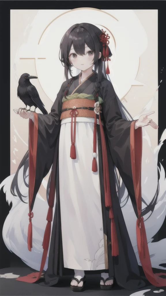 black crow,Hanfu