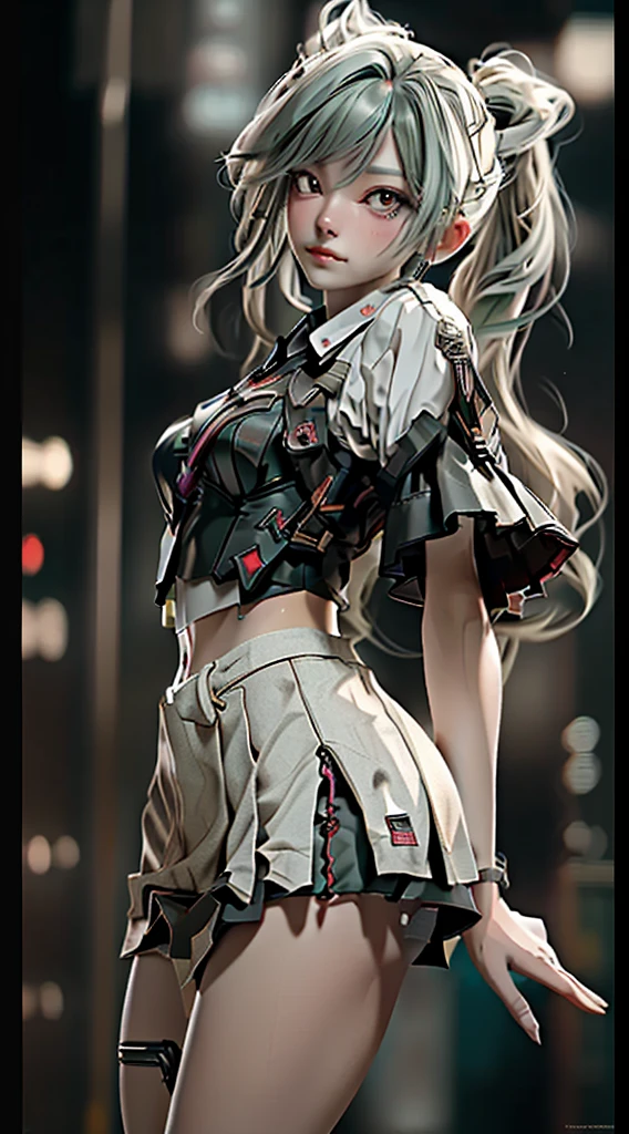 NSFW:1.4、Masterpiece、最high quality、high quality、High definition、High resolution、High detail、Lens flare、Ray Tracing、high qualityのテクスチャー、high qualityの影、Beautiful details、Detailed explanation、Detailed texture、Realistic facial expression、Realistic and colorful、Delicate、Cinematic Light、Side light、Sharp Focus、(1 Female:1.3)、(Intricate detailakeup、Pure Eros Face_v1:0.5)、(Details Beautiful delicate face、Detailed beautiful delicate eyes、Perfect Facial Proportions、Detailed skin、Charm、Detailed chest、Large upward-facing breasts)、(See-through)、Wet、slender、sexy、Underboob、High Leg、V-Cut、Hatsune Miku、Seafoam green hair color、Fancy Twin Tails、Beautiful bangs、(Lift-up mini skirt)、(Mini skirt soaring in the wind)、(high slit)、Knee-high、Cyberpunk Boots、White shirt、tie、Headphones、Cyberpunk Sleeve Removal、Cyberpunk Belt、Cyberpunk City、Full body photography、Low - Angle、Condescending Gaze、Move your knees apart、(Take a deep breath、Work on this image step by step)