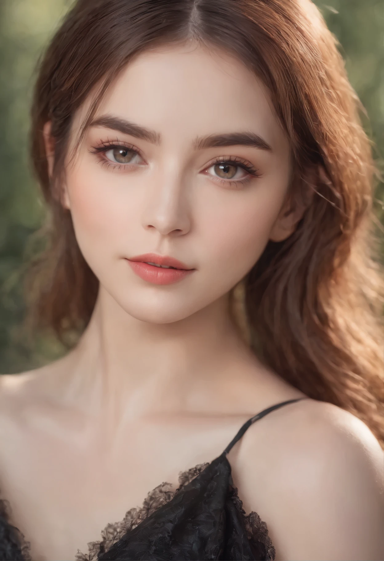 Leila, Genshin Impact, Selfie, Mood lighting, High resolution, Extremely detailed description, Beautiful and delicate eyes, Beautiful and delicate lips, Long eyelashes, Simple background, portrait, Intense shades. Leila (Genshin Impact)