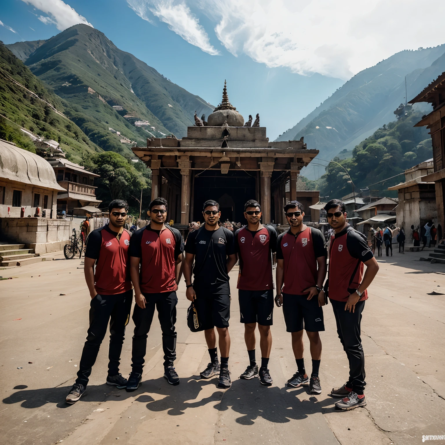 6boys,3bikes,going kedarnath temple