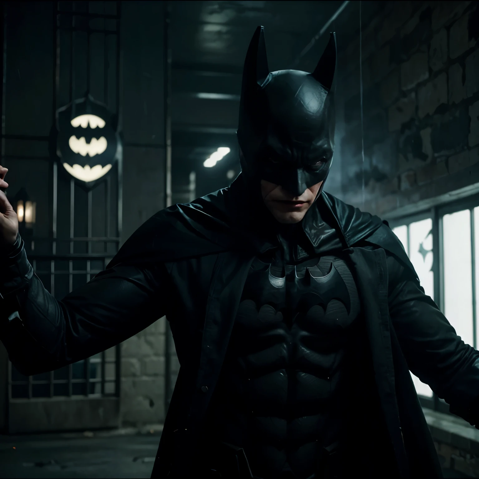 Batman is Fighting the joker and batman Wants to protect gotham city