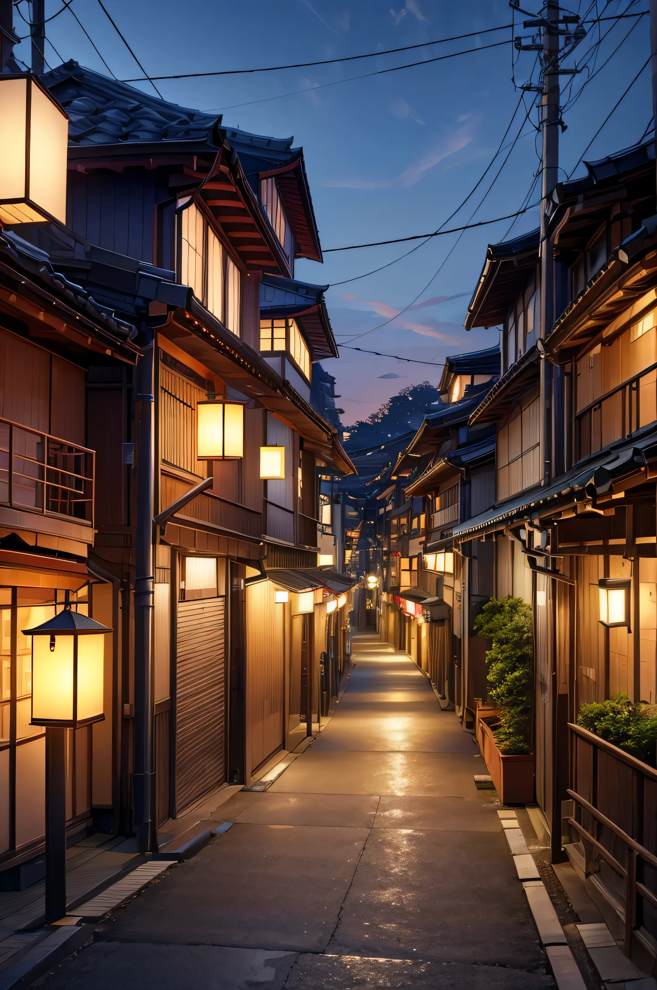 (8k, RAW photo, best quality, masterpiece:1.2), cityscape, night, professional lighting, photon mapping, radiosity, physically-based rendering, japan city life
