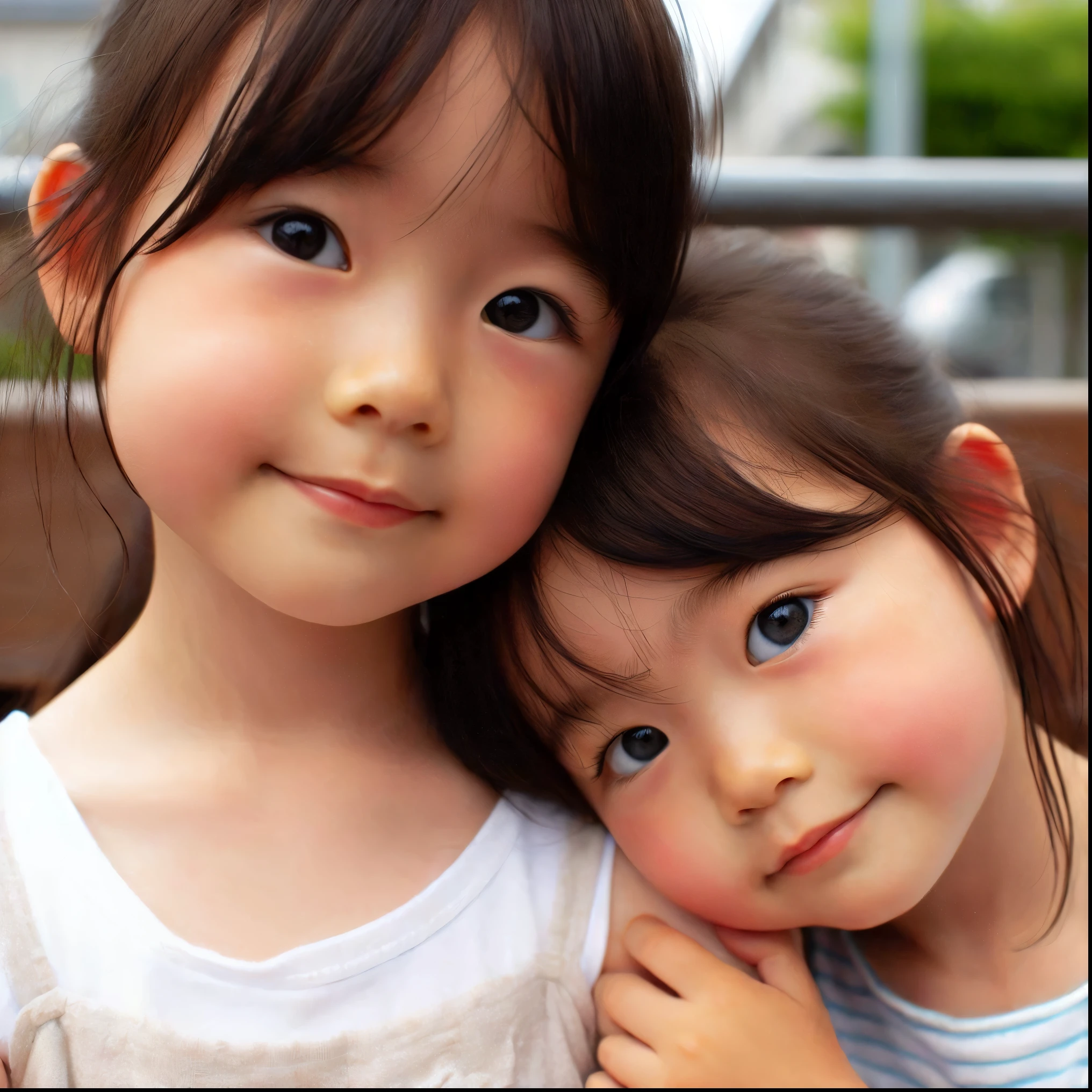 抱き合っているTwo Girlsがいます, Two Girls, Cute Girls, The kids, Beautiful girls, Beautiful images, cute beautiful, Beautiful cute, Cute and adorable, yoshitomo nara and aya takano, beautiful Japanese girls face, Sisters, Beautiful Face, twins, The kids's, Young girl, Nice and cute, Next Generation, Japanese, An innocent smile