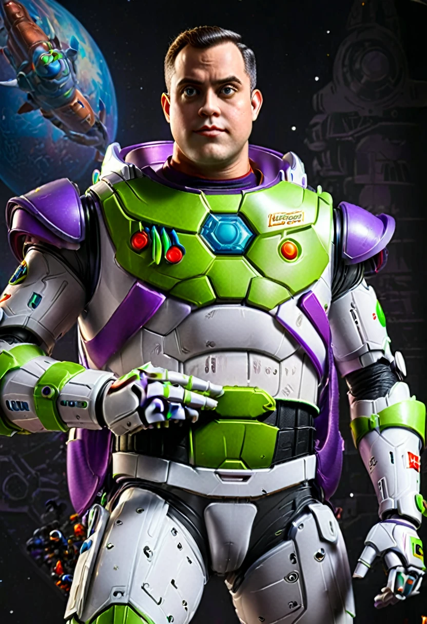 Buzz Lightyear, (masterpiece, best quality, Professional, perfect composition, very aesthetic, absurdres, ultra-detailed, intricate details:1.3)