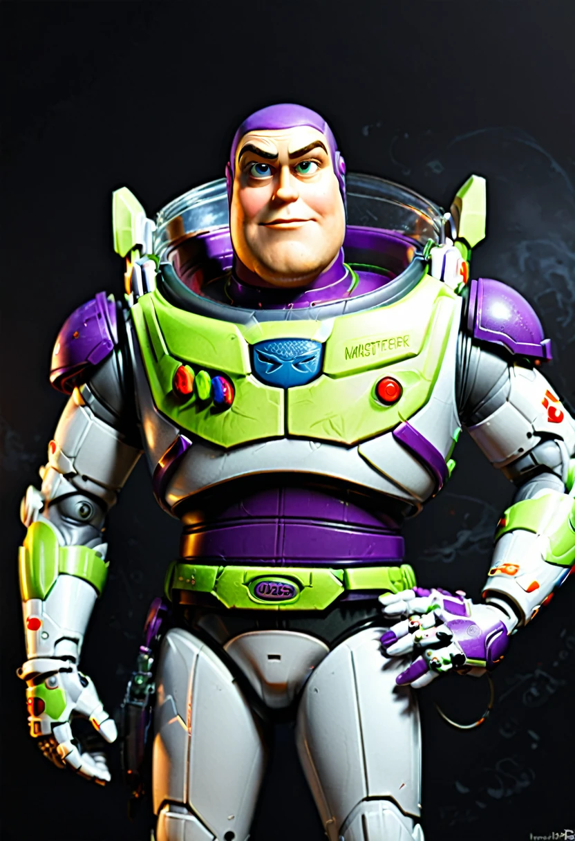 Buzz Lightyear, (masterpiece, best quality, Professional, perfect composition, very aesthetic, absurdres, ultra-detailed, intricate details:1.3)
