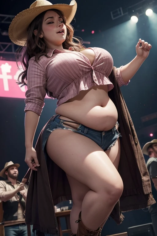 very huge fat shubby wasted mature cowgirls with stetson dancing drunkenly on a concert stage, drunken stupid smile, leaning foward, loosing control, unable to stand, sleazy, waering stetson, pink ruffled shirt largely unbottoned on the chest, big fat belly with buggles, brown permed, very huge tits, standing drunkenly,, drunk facial expression, swaying drunkenly, no balance, drunk, drugged, sedated, huge tits, slutty, swaying drunkenly, exaggerated swaying, drunken stupor, even more drunk, as drunk as possible, drunker!!!!, massive , drunkest woman ever, thinks you're sexy, slutty clothes, drunken stupor, unable to stand, stupid, happy drunk expression, slumping, wobbling, losing balance, drunken zombie-like posture, blue drunk eyes, slumping, limp, huge , voluptuous, weaving drunkenly, slumping, losing her balance, obviously extremely drunk, stumbling, drunk facial expressions, trying to keep her balance, stumbling, swaying, weaving, staggering, walking in an obviously drunk fashion, swaying, complete drunken mess, losing balance repeatedly, losing her balance