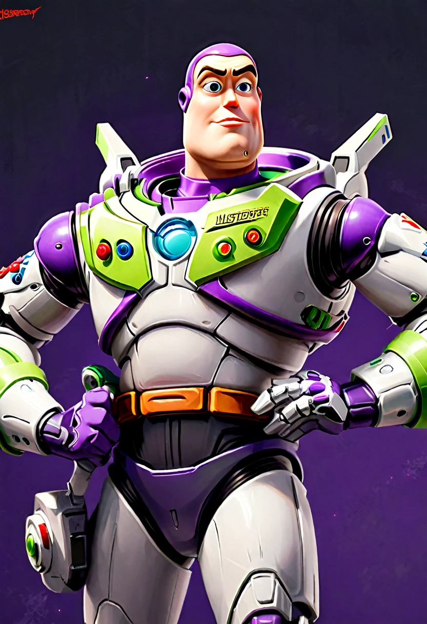 Buzz Lightyear, (masterpiece, best quality, Professional, perfect composition, very aesthetic, absurdres, ultra-detailed, intricate details:1.3)