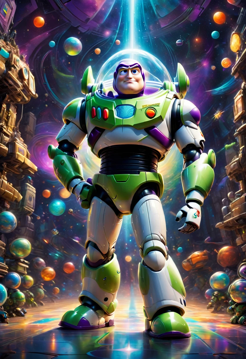 Buzz Lightyear, by David Aja, best quality, masterpiece, very aesthetic, perfect composition, intricate details, ultra-detailed