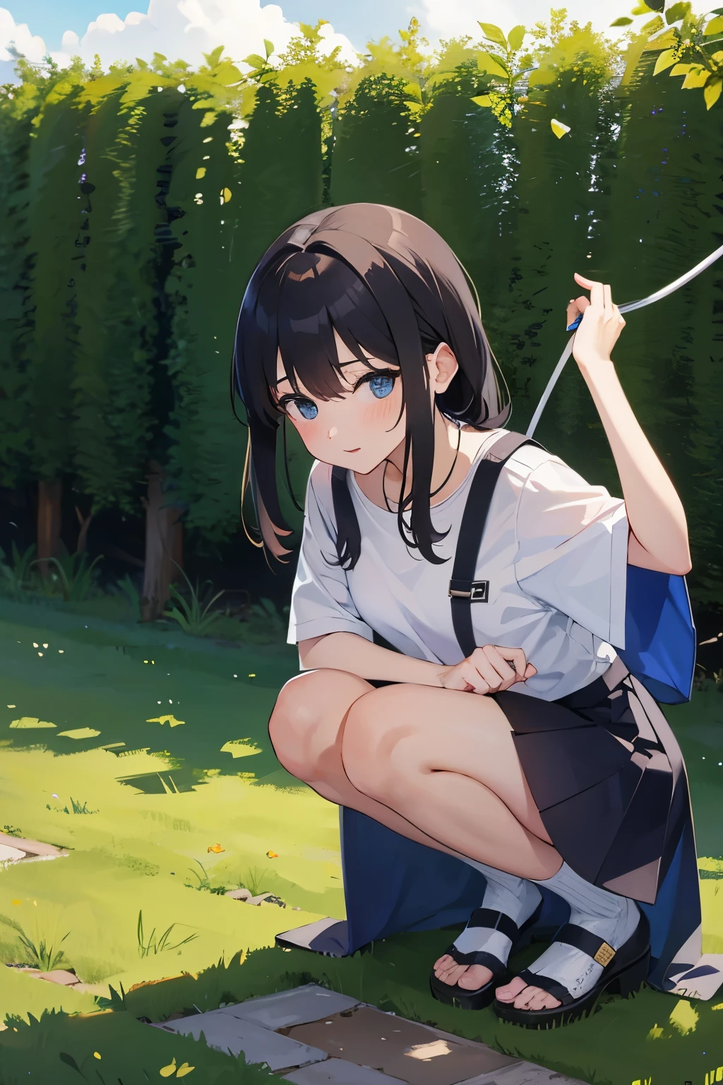 girl、Peeing