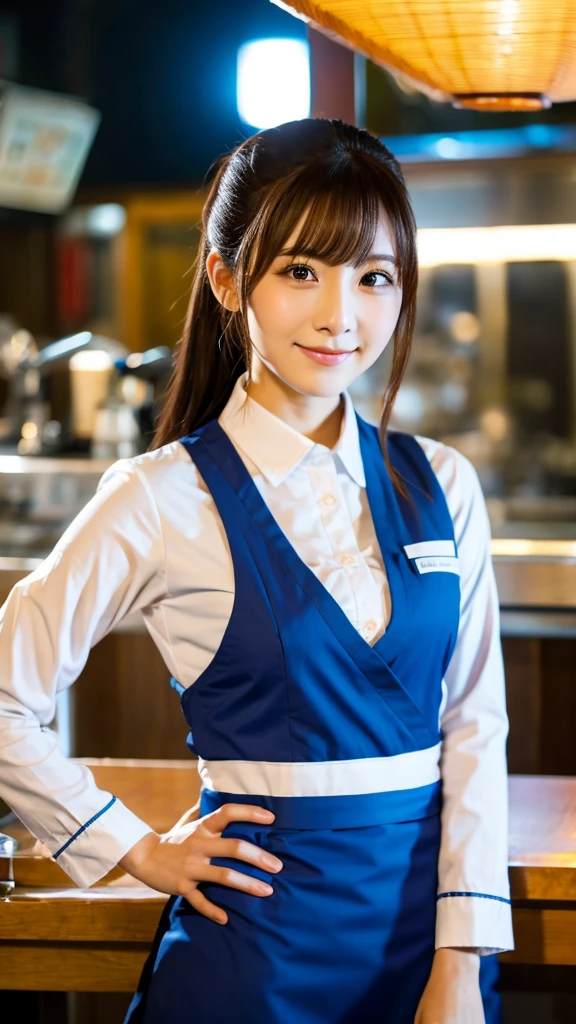 Beautiful Izakaya waitress