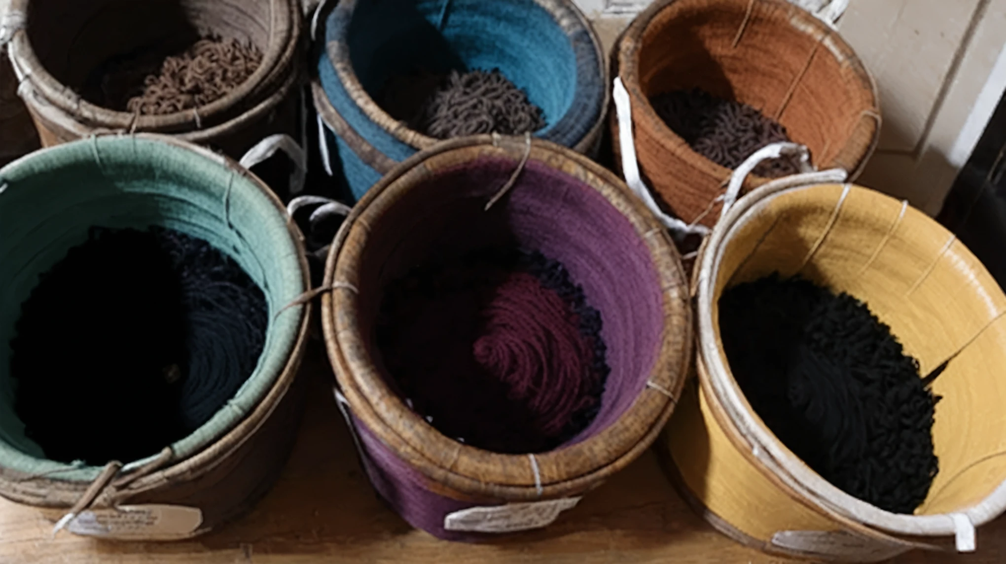 Dyeing: Natural dyes are traditionally used, although synthetic dyes are also common today. The yarn is dyed according to the colors specified in the design.