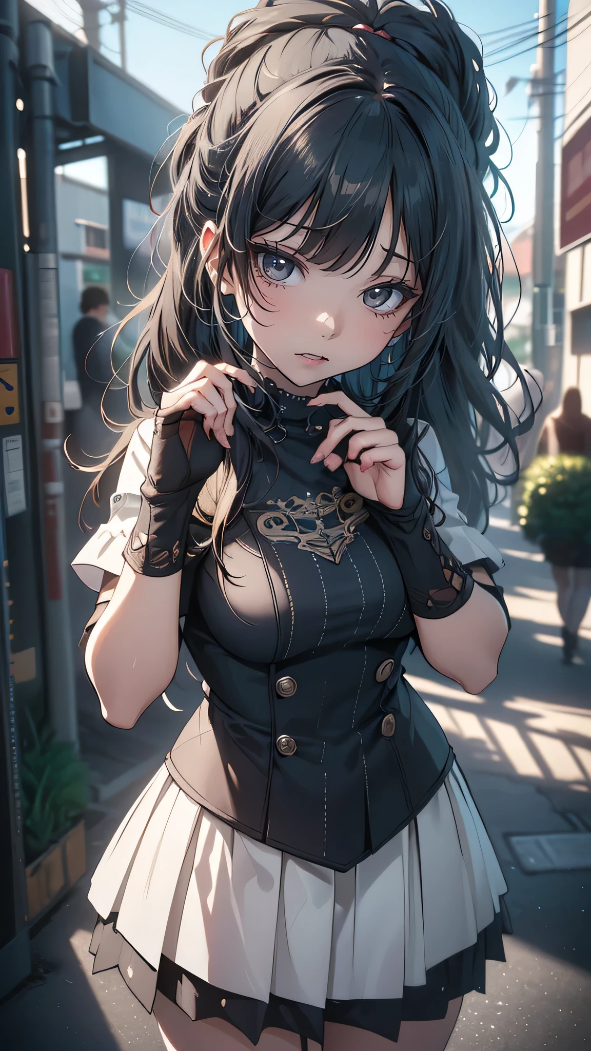 (random cute fashion),(random pose),(random hairstyle),(Highest image quality, (8K), Ultra-realistic, Best Quality, High quality, High Definition, high quality texture, high detailing, Beautiful detailed, fine detailed, extremely details CG, Detailed texture, realistic representation of face, masterpiece, presence)