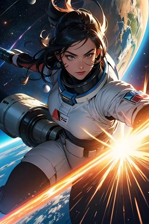 The beautiful and dynamic defenders of space