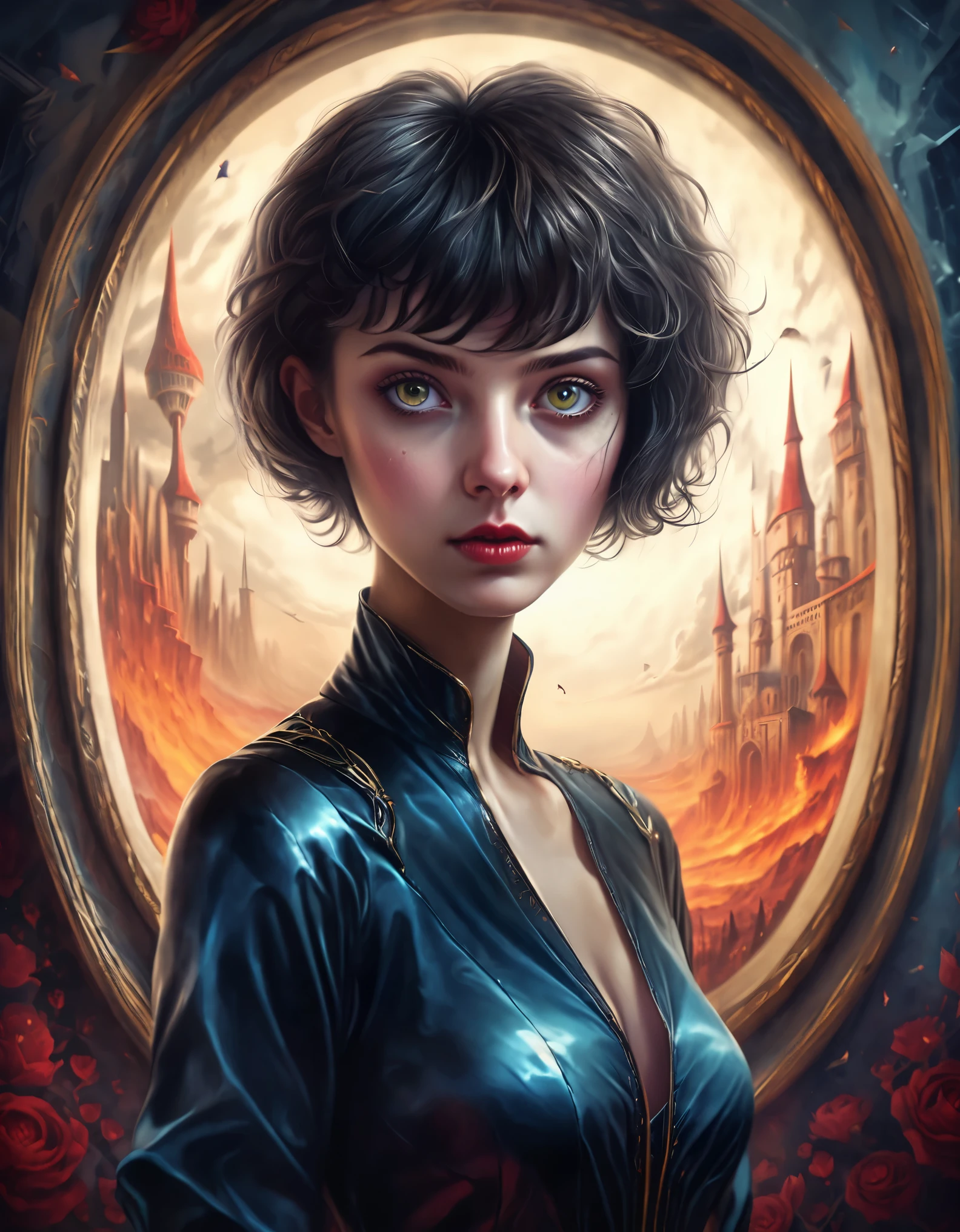 (best quality, high resolution, masterpiece:1.2), female, 20 years old, surrealism, seductive and sensual, artwork, short hair ### illustrate - "(best quality, high resolution, masterpiece:1.2)" These tags indicate that the generated image has the best quality、high resolution,And it is a masterpiece of art。 - "female" Indicates that there is a woman in the picture。 - "20 years old" Indicates that the female age is 20。 - "surrealism" Describes the style of the artwork,Make the generated images have surreal characteristics。 - "seductive and sensual" Indicates that women in the picture have an attractive and sexy image。 - "artwork" The theme of the picture,Show that the generated image is a work of art。 - "short hair" Indicates that a woman has short hair。 Please note,The above is a basic prompt example,You can add more tags as needed to further describe the details and requirements of the screen。