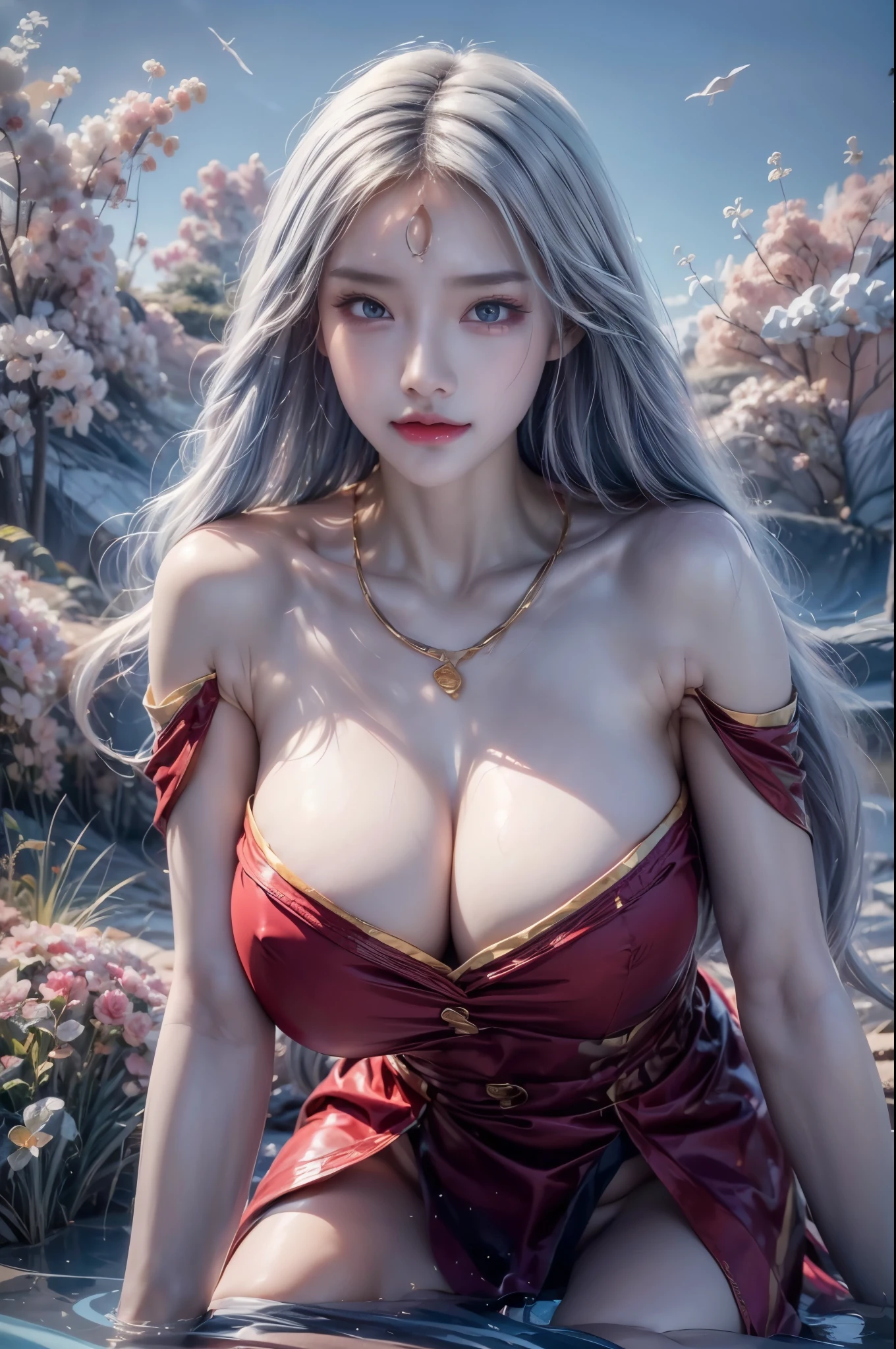 realistic, 1gril, per HD, 12k, wearing Allstars shoes, slim body, rather big body, six pack body, big round breasts, no clothes, beautiful breasts, looking at the camera, sitting on the sofa, long black hair, facial details, detailed person, body details, clothing details, hair details, body details, body details, breast details, vagina details, clothes, eye details, sweat details, water details, pose (knees bent and legs wide apart) whole body