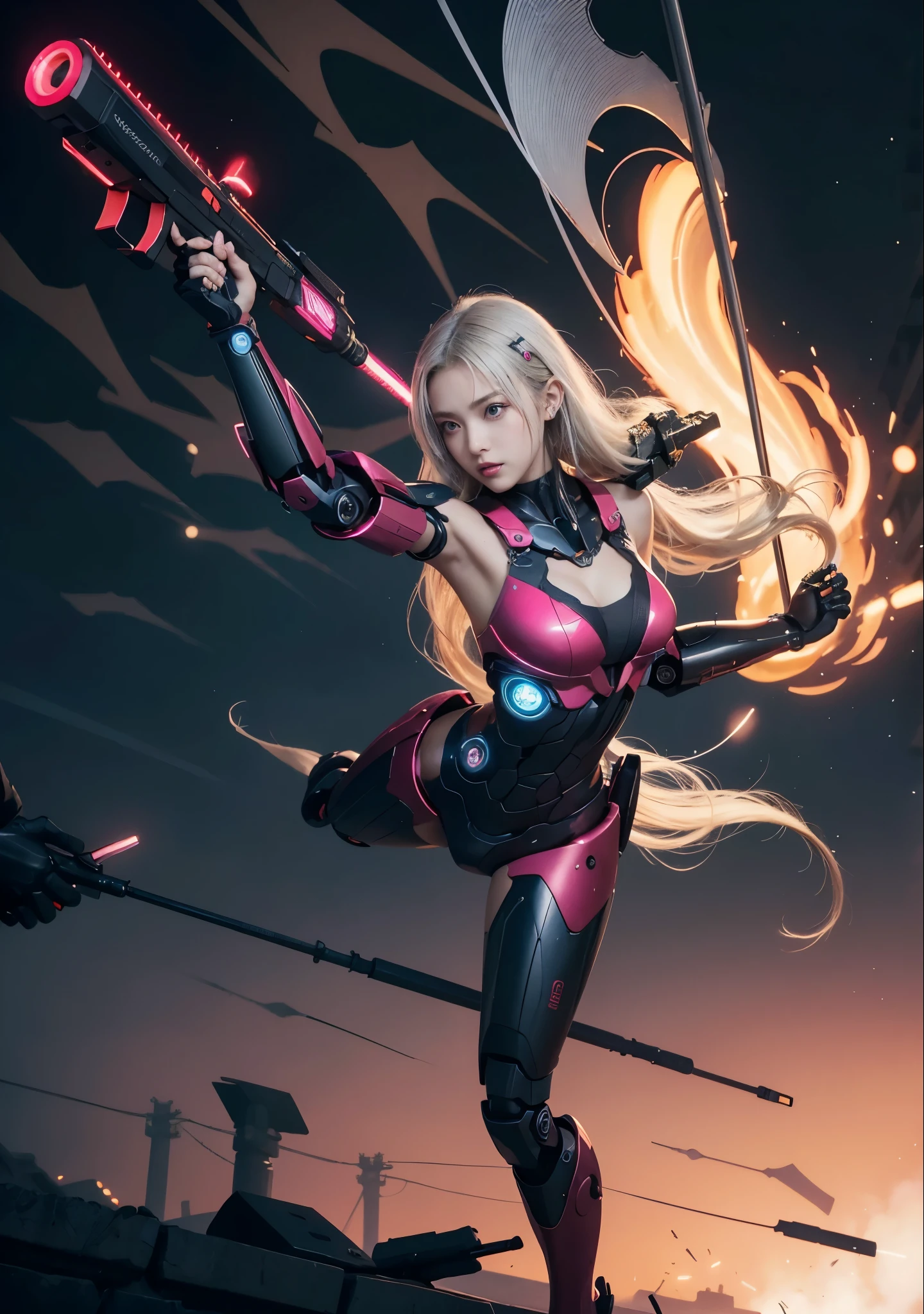 Many women in costumes are standing in a room, Cyberpunk art inspired by Masamune Shirow, flicker, Neo Dada, fully robotized!! girl,  cyberpunk, y 2k cyber core, biomechanics , cyber japan armor, cyborg - girl, japanese cyborg, girl in mecha cyber armor, gynoid cyborg body, robot girl