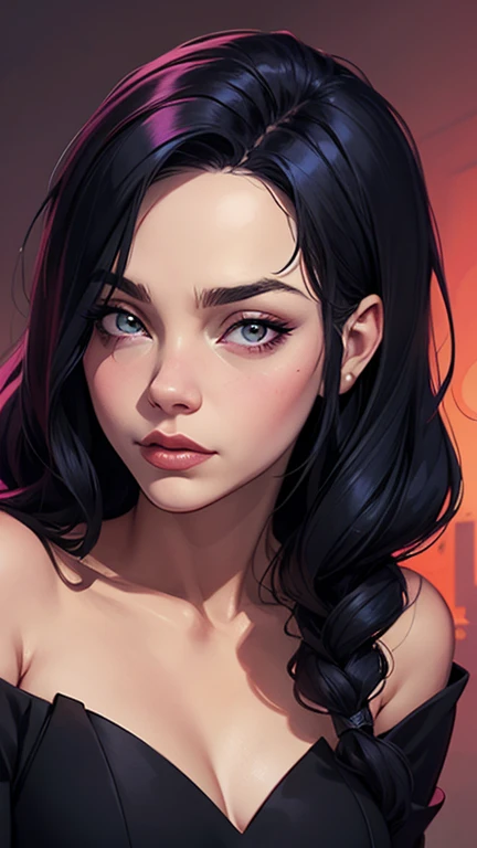 Personagem Christina Ricci cabelo preto estilo Morticia AddamsImagem de desenho animado de uma mulher .cartoon style illustration, estilo de arte dos desenhos animados, estilo de arte dos desenhos animados, digital illustration style, design de personagens altamente detalhado, arte Personagem Christina Ricci cabelo preto estilo Morticia AddamsImagem de desenho animado de uma mulher .cartoon style illustration, estilo de arte dos desenhos animados, estilo de arte dos desenhos animados, digital illustration style, design de personagens altamente detalhado, arte digital detalhada fofa, City fan art, Design de personagens de retrato, beautiful digital illustration, retrato de alta qualidade, Arte em quadrinhos, jovem expressando desejo sexual. Corpo inteiro escultural seios lindos nuaHarley quinzel Harley quinzel