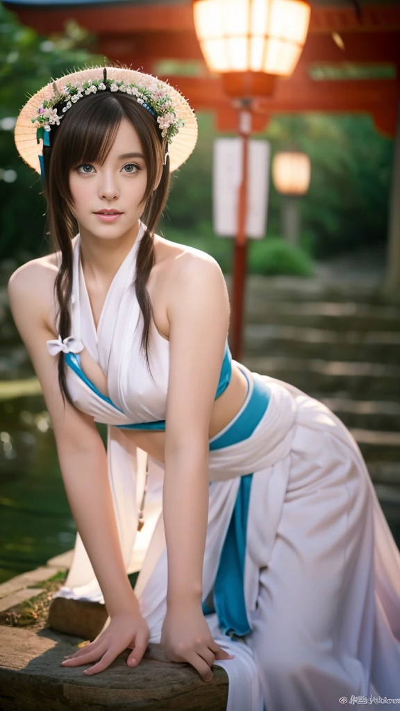 (1girl:1.3),solo,__body-parts__,
official art, unity 8k wallpaper, ultra detailed, beautiful and aesthetic, beautiful, masterpiece, best quality,Fantastical Atmosphere, Calming Palette, Tranquil Mood, Soft Shading,
Miko priestess, charm spell, talisman familiar, shrine maiden duties,