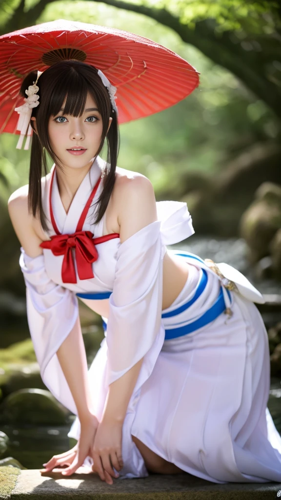 (Photorealistic:1.4, Tabletop:1..3, 8k), highest quality, masterpiece, 超A high resolution, Perfect dynamic composition, Professional camera work, Grow light effect, Mysterious肖像画, Cinematic Light, Highly detailed skin and facial textures:1.3, Ultra-detailed, Detailed eyes, (Ride the White Dragon, Carrying a long and noble walking stick), (Mysterious:1.3, Fantastic:1.2, tradition:1.2, Legend:1.2, Majestic:1.2), One Girl, Age 25, Cute sexy slim goddess, Fair skin, (smile:0.9, Totally captivates you:1.0), (Japanese Shrine Maiden Costume:1.3), (Ample breasts:0.9), (Buckshot, Calm pose), (Beautiful Blue Eyes, Beautiful erotic eyes:0.85), Sexy Face:0.4, (A taste that exudes beautiful eroticism:0.85), ((Too cute beauty:0.9)), Great background