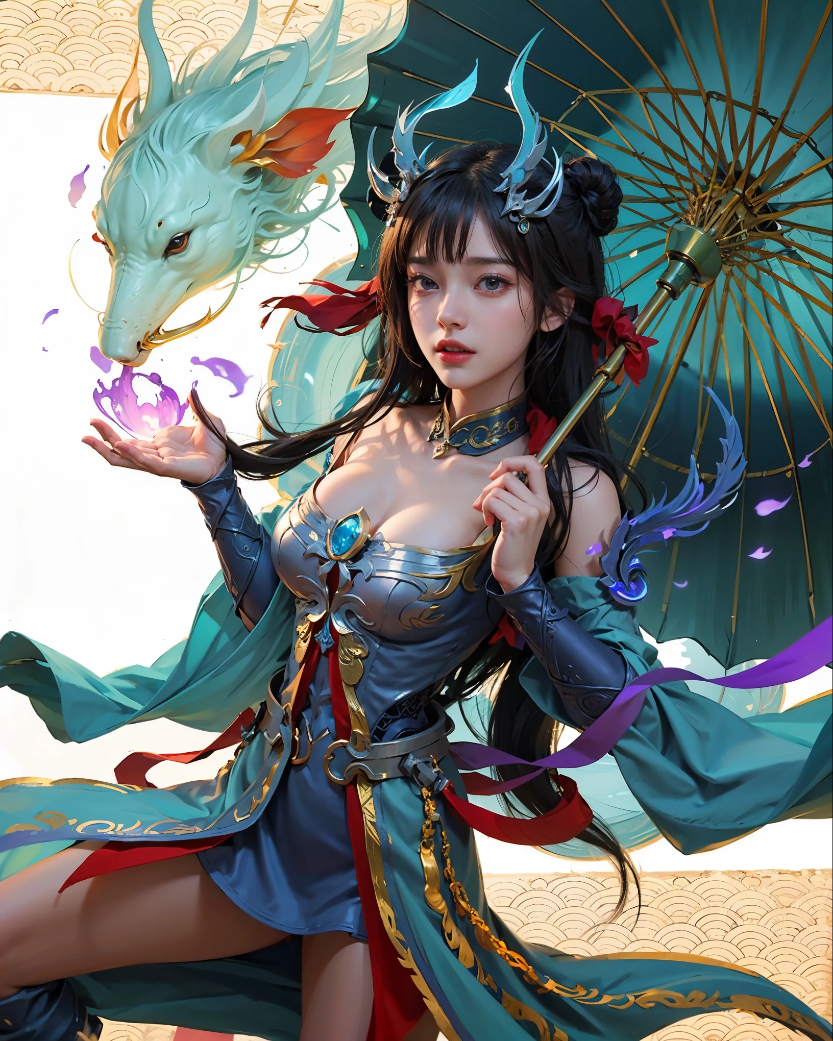 a close up of a 4 girls ,blonde hair , big booobs , shadowbringers cinematic, 4 k detail fantasy, a beautiful fantasy empress, game cg, xianxia fantasy, xianxia hero, 2. 5 d cgi anime fantasy artwork, cinematic goddess close shot, ruan jia and artgerm, wow 4 k detail fantasy, hyperdetailed fantasy character