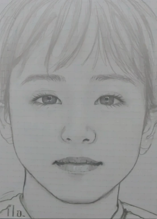 7-year-old boy smiling in family photo。若い顔To笑顔を生み出す。Creates plump cheeks。The eyes are smiling gently。Generates more smiling eyes。Narrow eyes、大きくせずTo生成する。Creating a single eyelid。Xu々To、Squint your eyes。Create beautiful reports, hang on.、create beautiful lips。