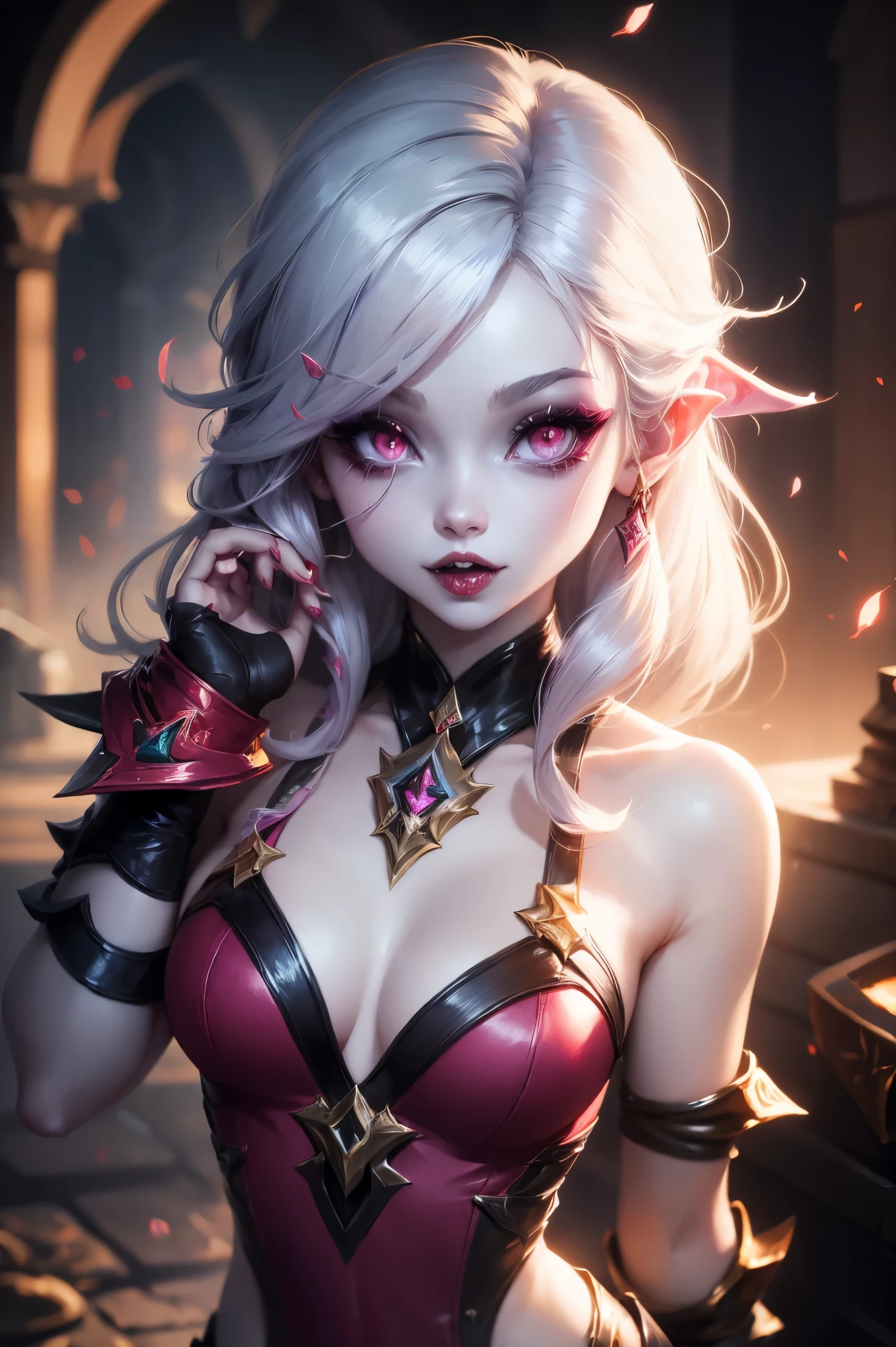 briar, briar of league of legends, lol, girl, white skin, vampire girl,