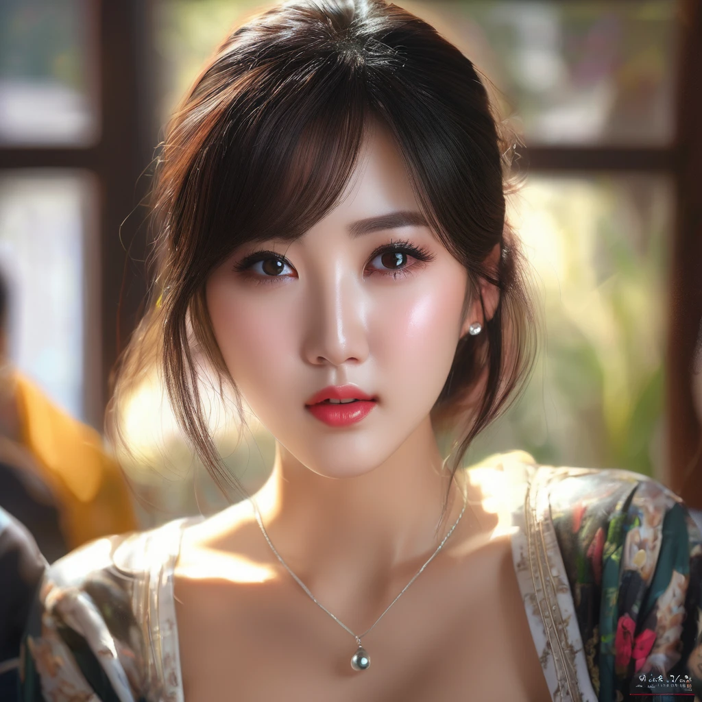 (a stunning pretty asian substitute teacher, 20 years old, ample bust, full butt, dressed in alluring skimpy club (almost unclad) fashion, fishnets, hung over, embarrassed), trying to teach math class, a packed classroom, students are heckling her, detailed face, beautiful detailed eyes, beautiful detailed lips, extremely detailed eyes and face, long eyelashes, realistic, photorealistic, ultra-detailed, 8k, high quality, masterpiece, oil painting, chiaroscuro lighting, dramatic colors, cinematic

