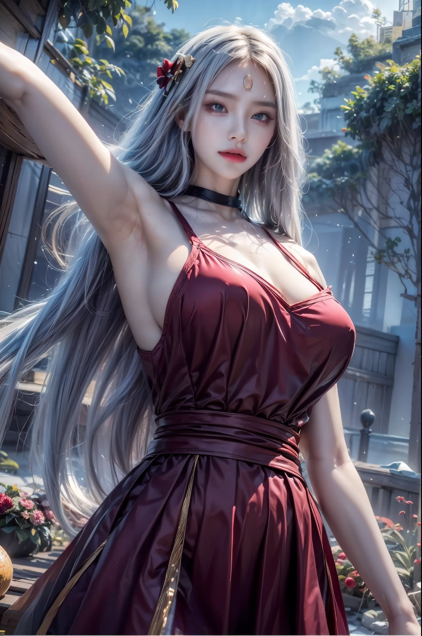 realistic, 1gril, per HD, 12k, wearing Allstars shoes, slim body, rather big body, six pack body, big round breasts, no clothes, beautiful breasts, looking at the camera, sitting on the sofa, long black hair, facial details, detailed person, body details, clothing details, hair details, body details, body details, breast details, vagina details, clothes, eye details, sweat details, water details, pose (knees bent and legs wide apart) whole body
