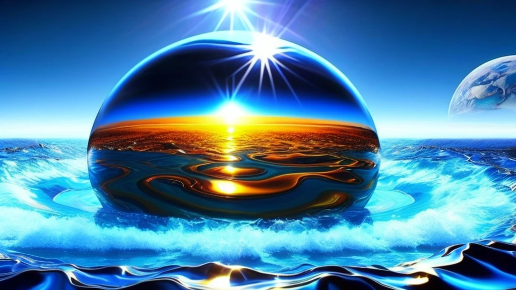 A world made of liquid metal