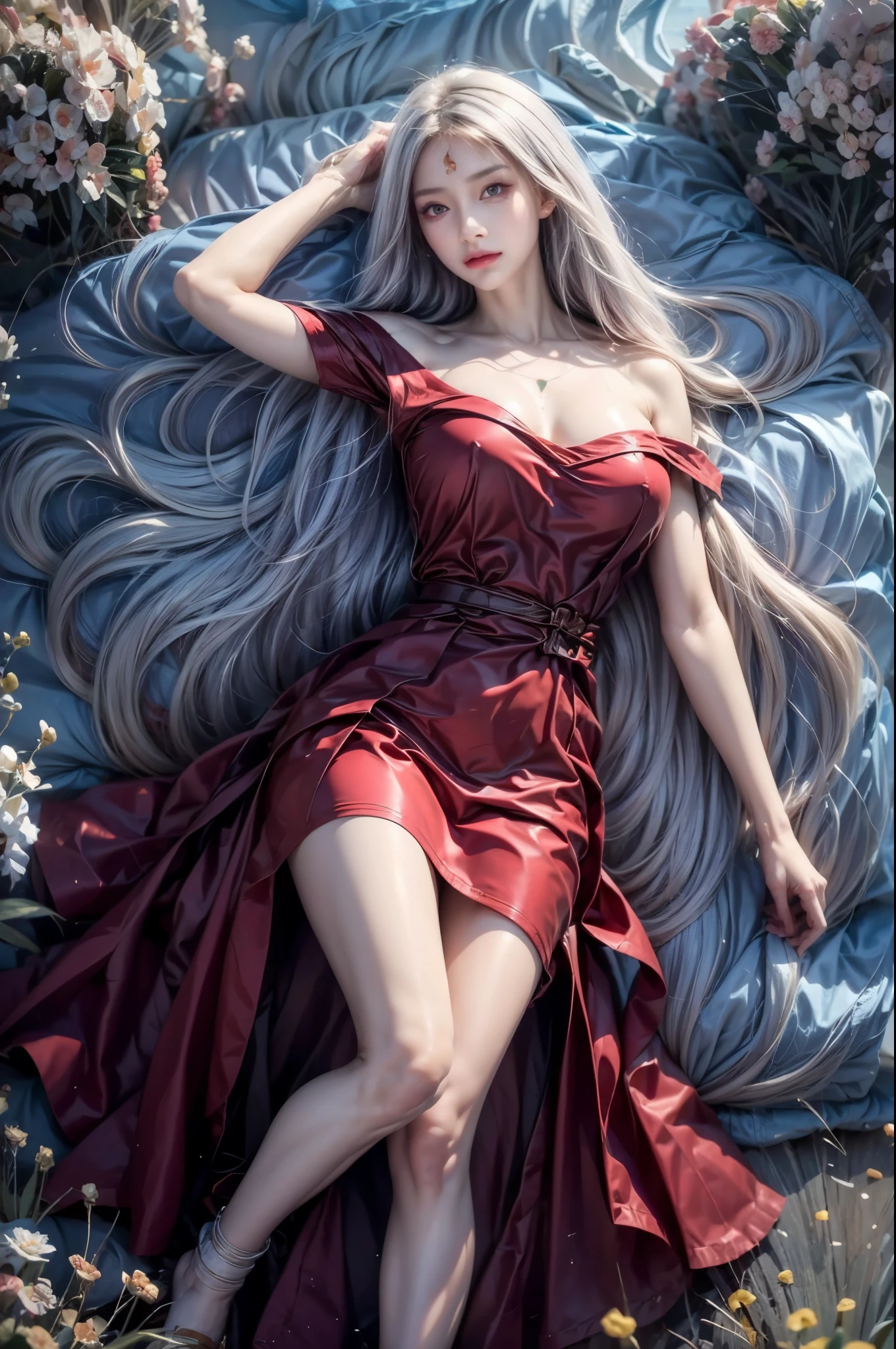 realistic, 1gril, per HD, 12k, wearing Allstars shoes, slim body, rather big body, six pack body, big round breasts, no clothes, beautiful breasts, looking at the camera, sitting on the sofa, long black hair, facial details, detailed person, body details, clothing details, hair details, body details, body details, breast details, vagina details, clothes, eye details, sweat details, water details, pose (knees bent and legs wide apart) whole body