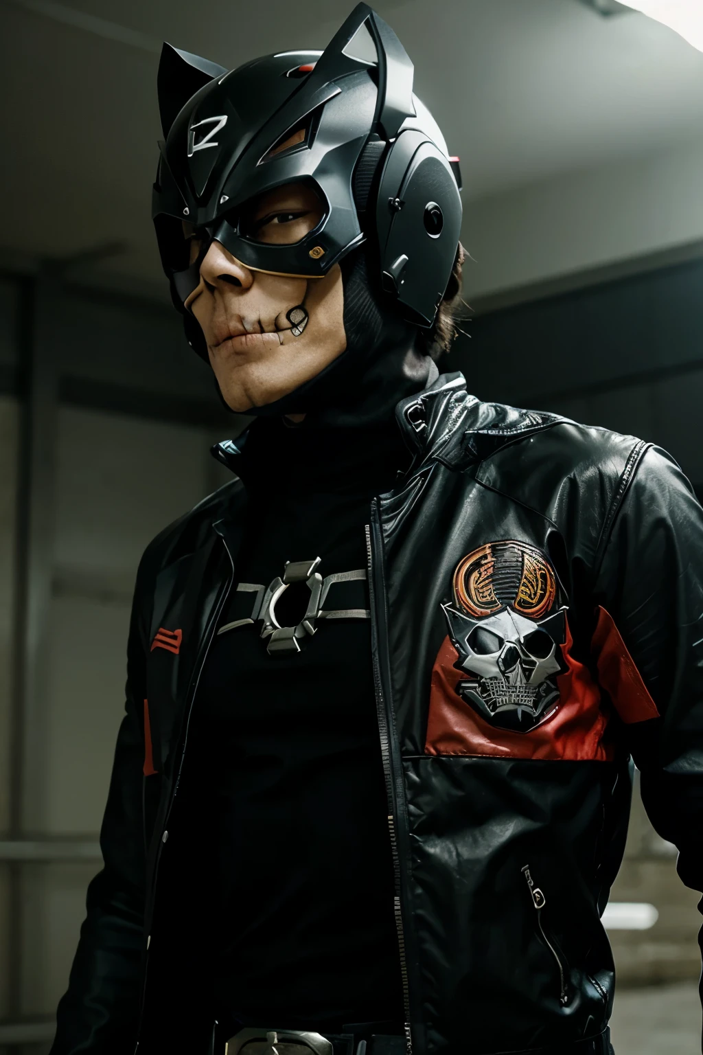 Kamen rider Skull againts zecter