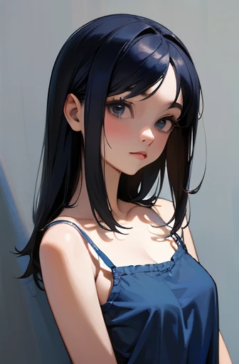 (finely best quality illustration:1.2), (kawaii girl:1.0), (1girl, solo:1.0), (black hair, low twintails:1.0), (nude:1.0), (upper body:1.0), (embarrassed:0.9), (looking at viewer:1.0), (small breasts:1.0), (hair_censor:1.0), (ultra-detailed, highres:1.0), (nsfw:0.8), <lora:ConceptBetterHairCensor:1>,
