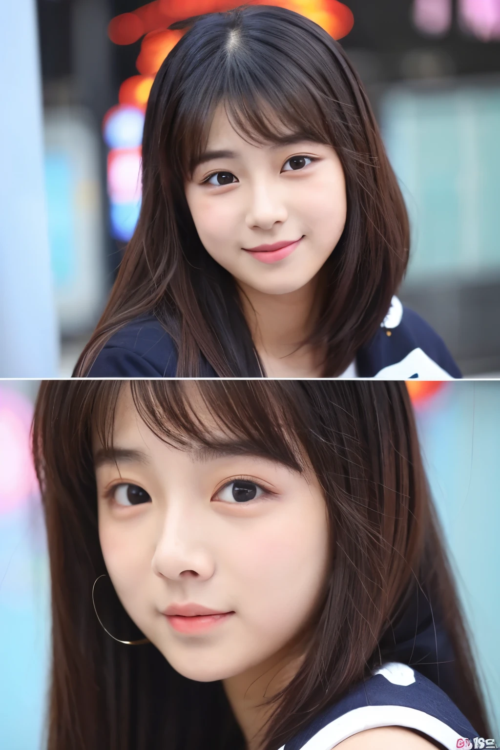 A 20-year-old woman who looks 15 but has the cute face of an idol Boys' High School Teacher. Gentle and cute Please smile kindly Cleavage High school classroom Stand in front of the blackboard Teaching students RAW Photos Genuine Genuine Real Stick High resolution Genuine life No copyright notice