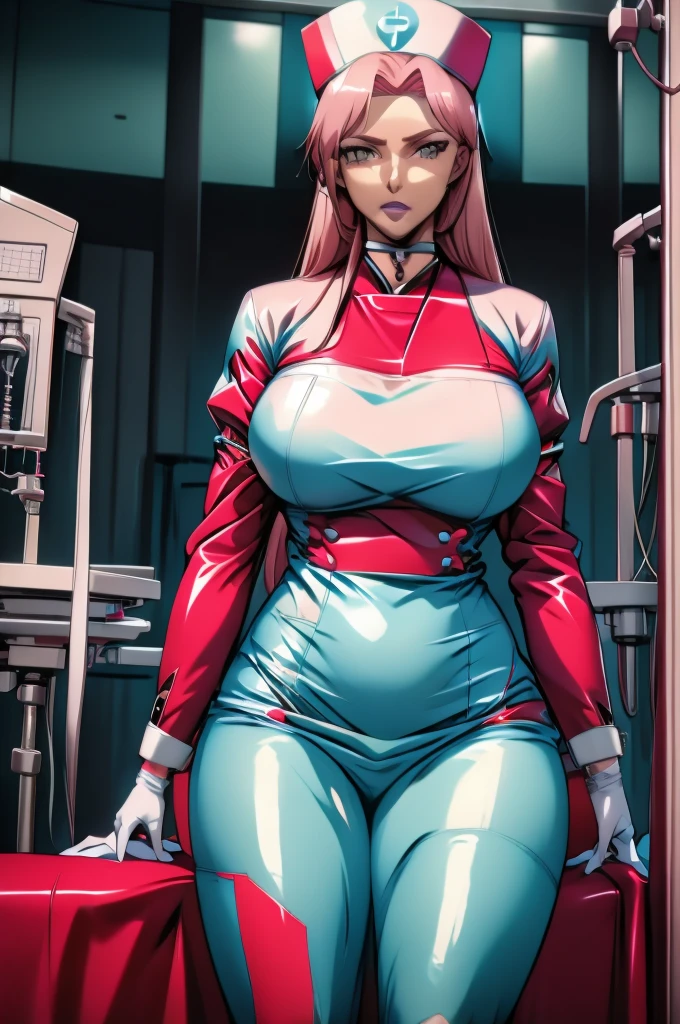 nurse uniform,hospital,  nurse suit,nurses,busty,elbow gloves,labcoat,blonde hair woman,red eyes , gigantic ,medical instruments,asian nurse,two nurses,,examination room,oversize ,big ass ,, lay on table ,legs spreaded,giving birth,gyno chair , dentist,,,red uniform,oversize breasts