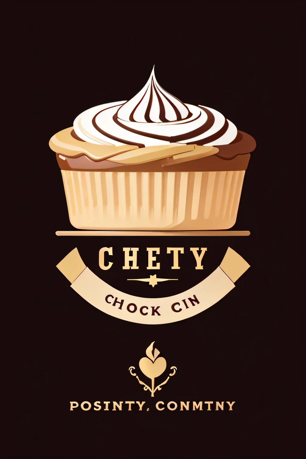 Logo for a pastry shop named sweet cty