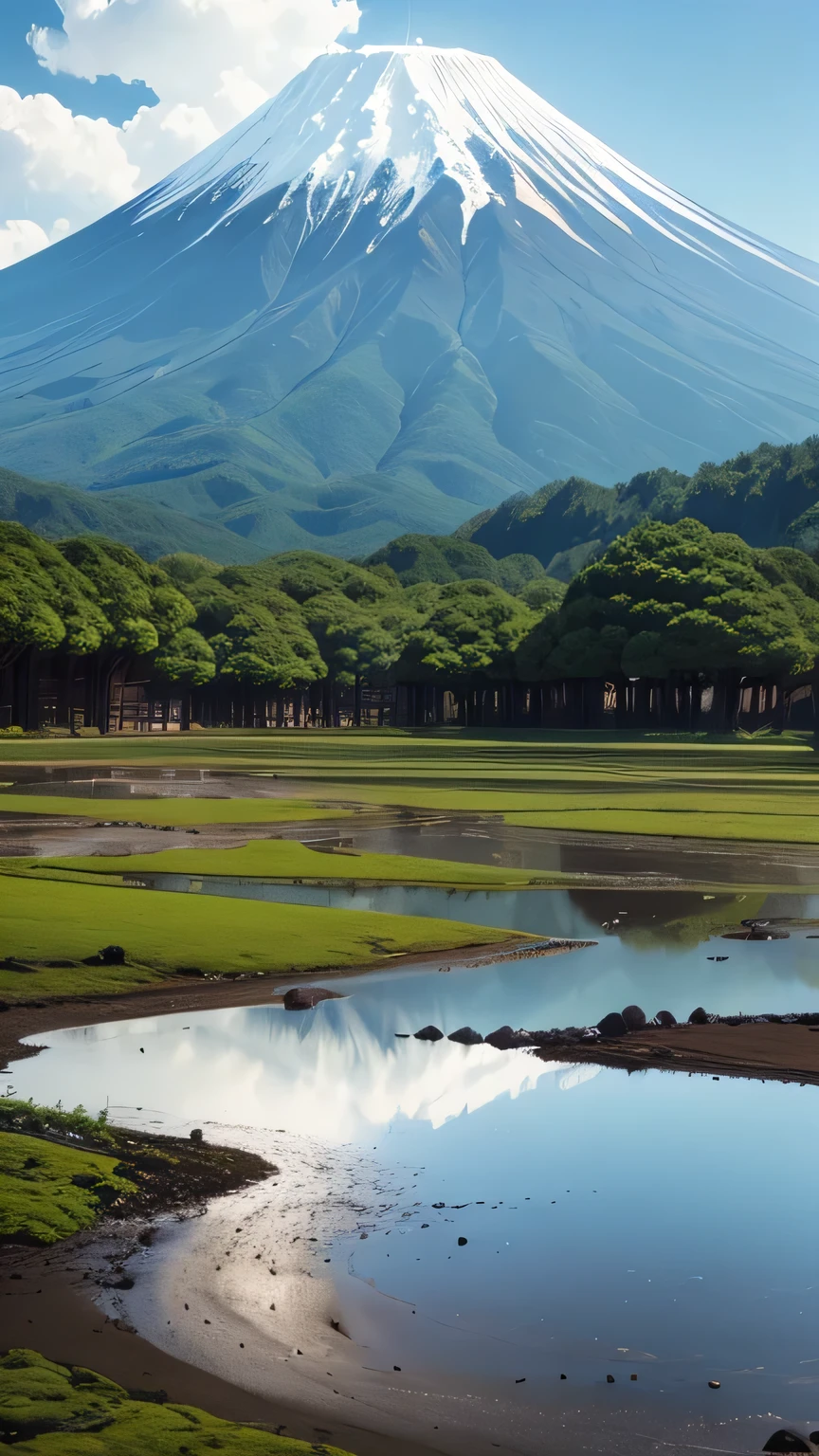 Shizuoka fuji, realistic places.