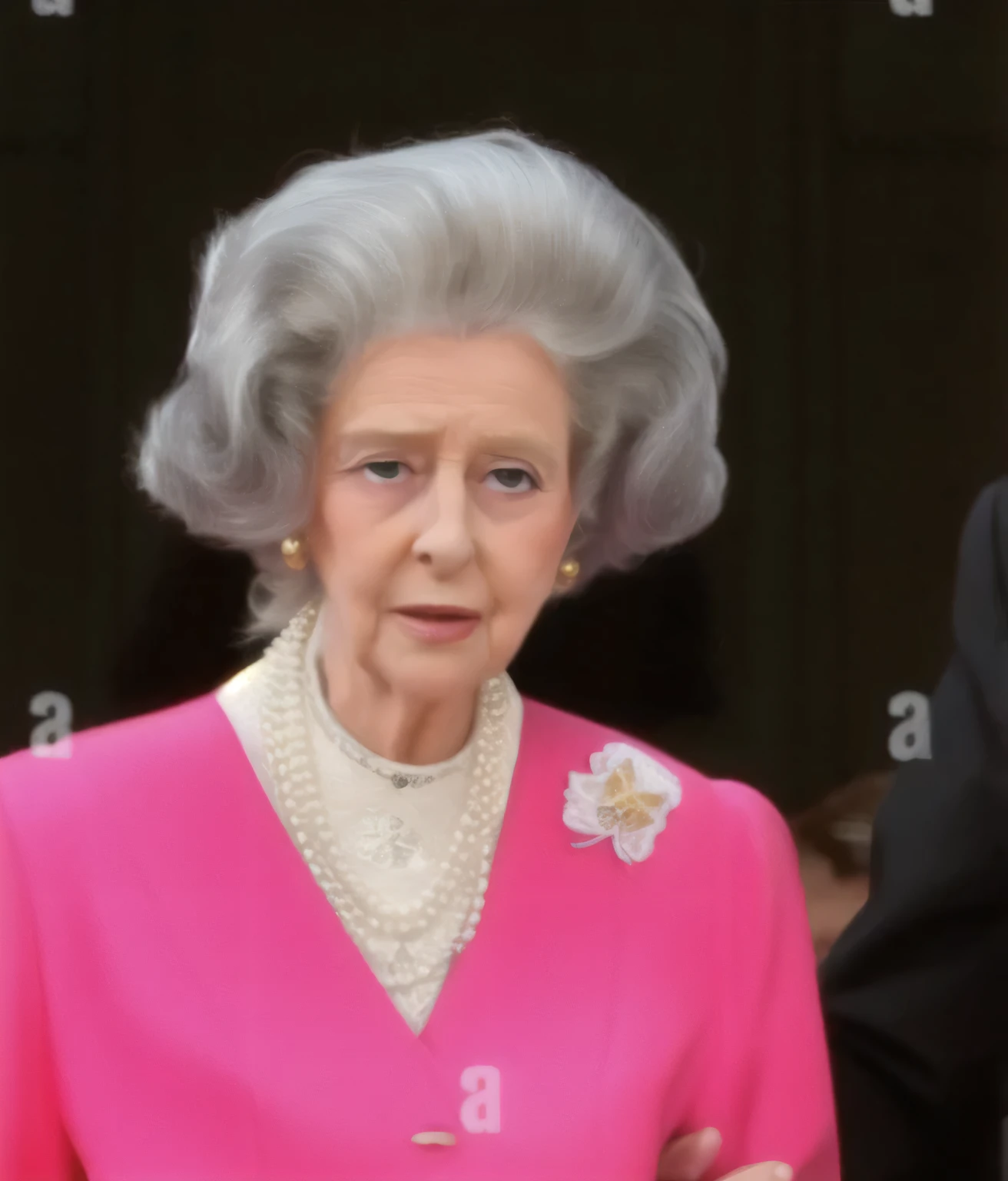 Mujer , Queen of Belgium Fabiola, he is 97 years old