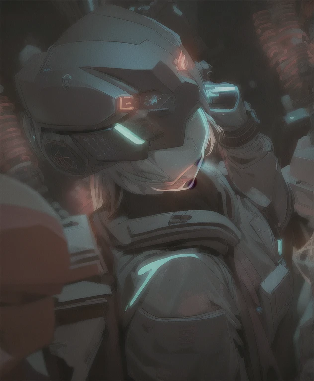 ((La mejor calidad)), ((obra maestra)), (muy detallado:1.3), ..............3D, Beautiful (cyberpunk:1.3) Mujer hacker, peinado corto,pelo corto, Volver al visor, cabello grueso, Terminal de ordenador operativo, Pantalla montada en la cabeza, computer server, Pantalla LCD, fiber optic cable, Logotipo de la empresa, HDR (High Dymanic Range), Trazado de rayos, NVIDIA RTX, Super resolution, Irreal 5, Subsoil Scatter, Textura PBR, Post-procesamiento, Anisotropic filtering, profundidad de campo, maximum sharpness and sharpness, Texturas multicapa, Albedo y Highlight Maps, Sombreado de superficies, Accurate simulation of light-material interactions, proporciones perfectas, Renderizado de octanaje, duotone lighting, ISO bajo, balance de blancos, Regla de los tercios, amplia apertura, 8K RAW, efficient sub-pixels, sub-pixel convolution, glow particles, dynamic  pose