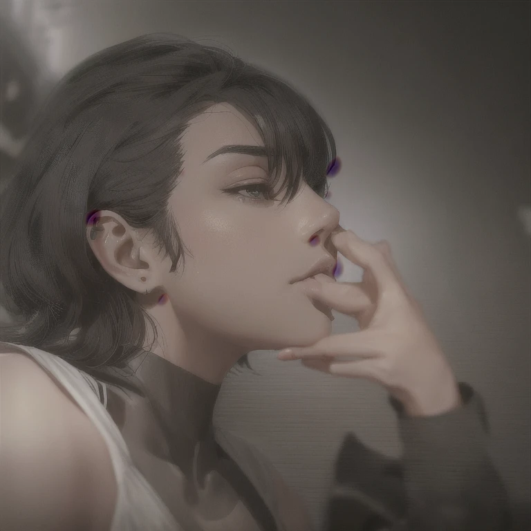 ((La mejor calidad)), ((obra maestra)), (muy detallado:1.3), ..............3D, Beautiful (cyberpunk:1.3) Mujer hacker, peinado corto,pelo corto, Volver al visor, cabello grueso, Terminal de ordenador operativo, Pantalla montada en la cabeza, computer server, Pantalla LCD, fiber optic cable, Logotipo de la empresa, HDR (High Dymanic Range), Trazado de rayos, NVIDIA RTX, Super resolution, Irreal 5, Subsoil Scatter, Textura PBR, Post-procesamiento, Anisotropic filtering, profundidad de campo, maximum sharpness and sharpness, Texturas multicapa, Albedo y Highlight Maps, Sombreado de superficies, Accurate simulation of light-material interactions, proporciones perfectas, Renderizado de octanaje, duotone lighting, ISO bajo, balance de blancos, Regla de los tercios, amplia apertura, 8K RAW, efficient sub-pixels, sub-pixel convolution, glow particles, dynamic pose