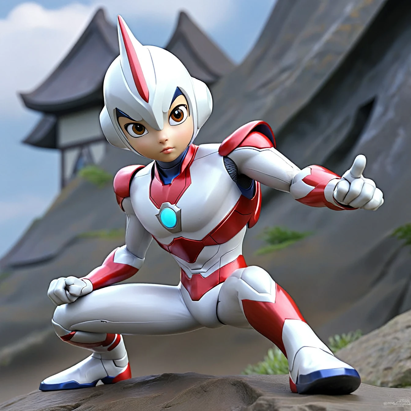 masterpiece,Best quality,1 boy,Ultraman
